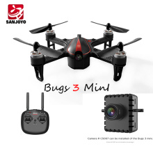Wholesale 2.4Ghz Brushless Motor Mini Drone Remote Control Quadcopter With 3D Flip Function VS MJX Bugs3 SJY-MJX B3 Mini